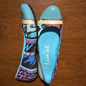 CROCS Multicolor Graphic Flats